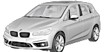 BMW F45 B251E Fault Code